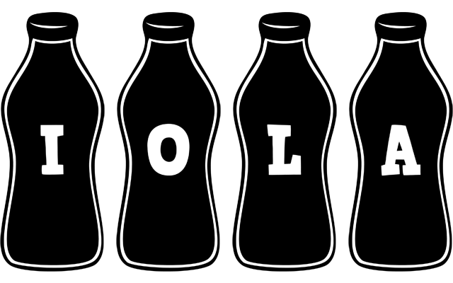 Iola bottle logo