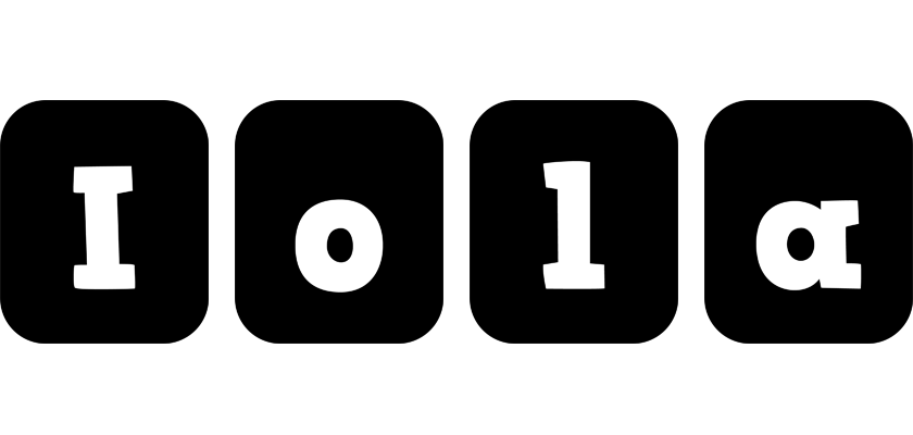 Iola box logo