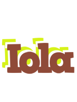 Iola caffeebar logo