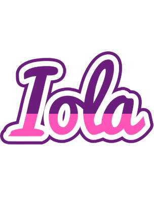 Iola cheerful logo