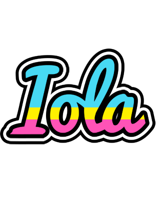 Iola circus logo