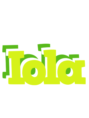 Iola citrus logo