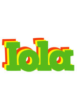 Iola crocodile logo