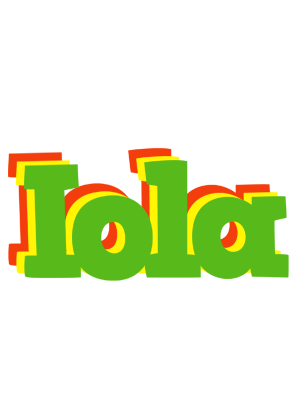 Iola crocodile logo