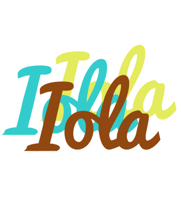 Iola cupcake logo