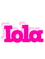 Iola dancing logo