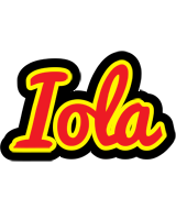 Iola fireman logo