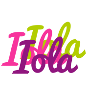 Iola flowers logo