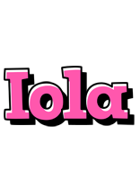 Iola girlish logo