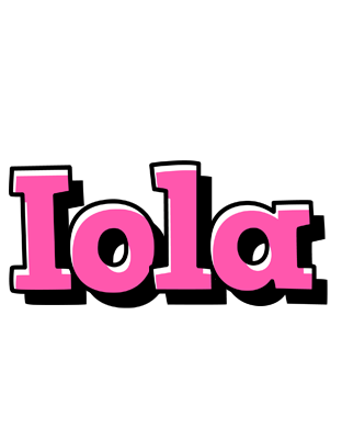 Iola girlish logo