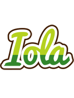 Iola golfing logo