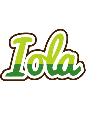 Iola golfing logo