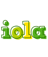 Iola juice logo