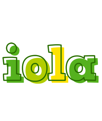 Iola juice logo