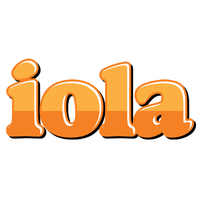 Iola orange logo