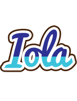 Iola raining logo