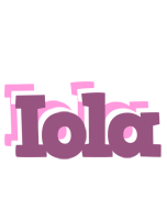 Iola relaxing logo