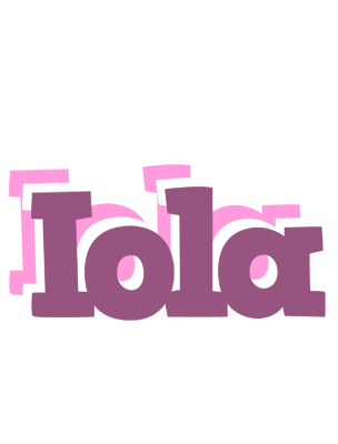 Iola relaxing logo