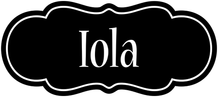 Iola welcome logo