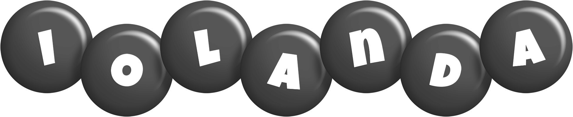 Iolanda candy-black logo