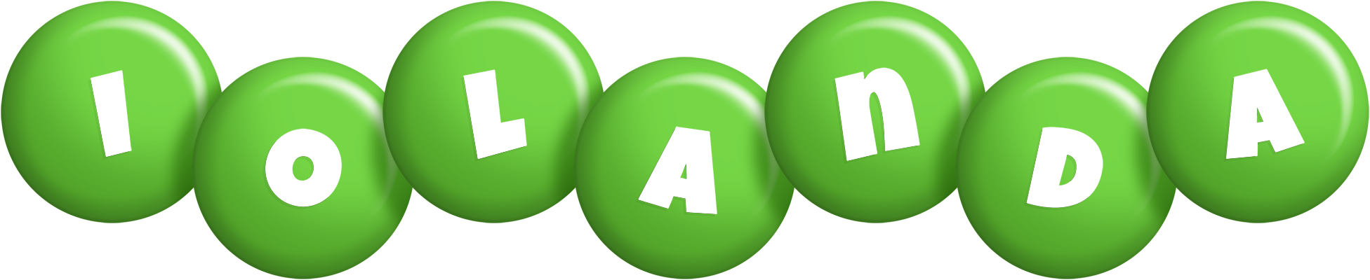 Iolanda candy-green logo