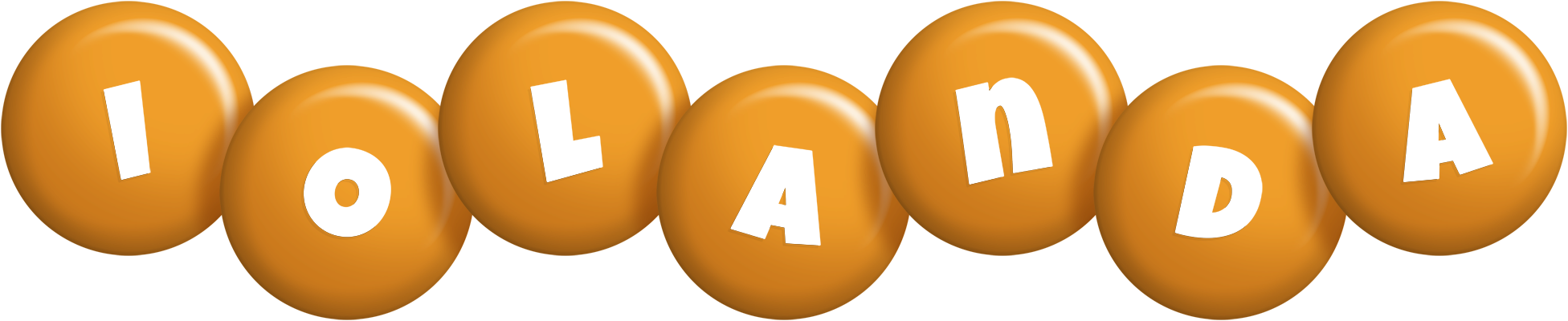 Iolanda candy-orange logo