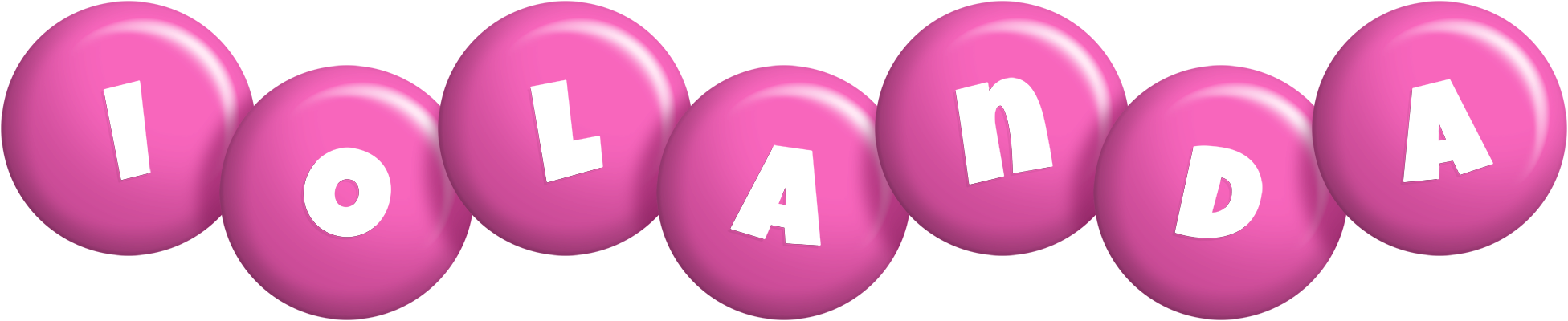 Iolanda candy-pink logo