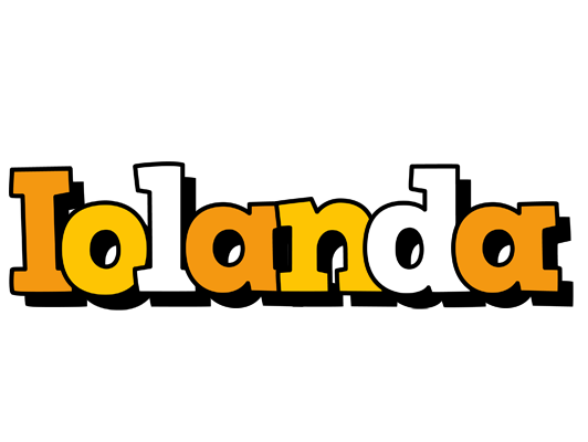 Iolanda cartoon logo