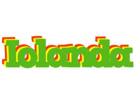 Iolanda crocodile logo