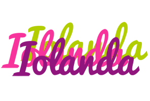 Iolanda flowers logo