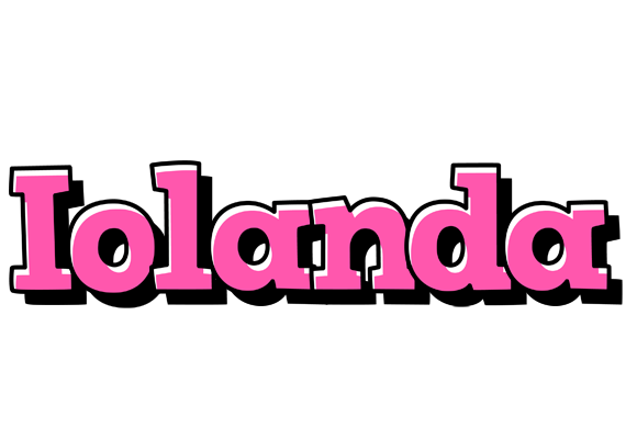 Iolanda girlish logo
