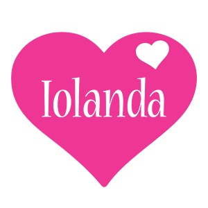 Iolanda love-heart logo