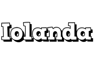 Iolanda snowing logo