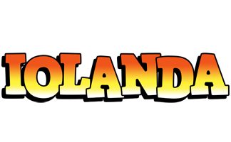 Iolanda sunset logo