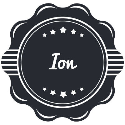 Ion badge logo