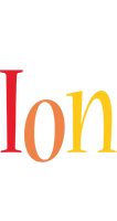 Ion birthday logo