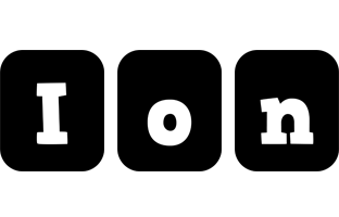 Ion box logo