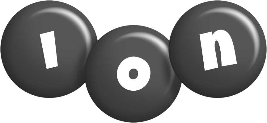 Ion candy-black logo