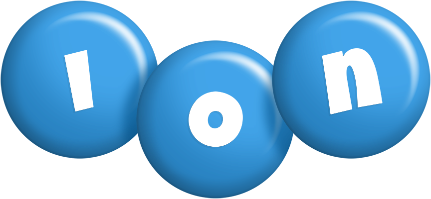 Ion candy-blue logo