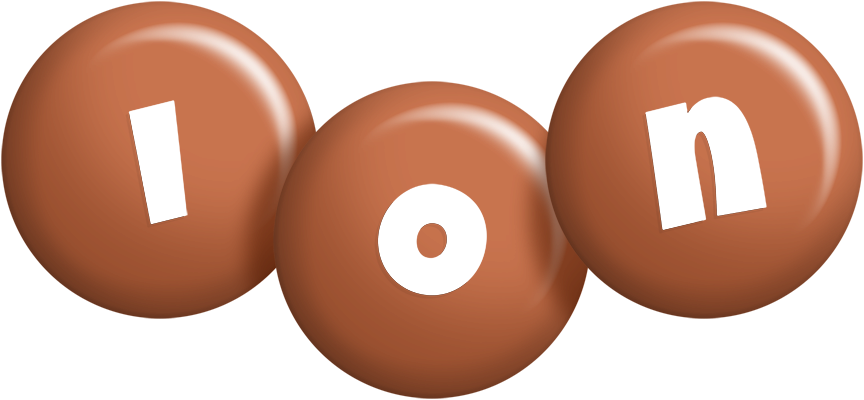 Ion candy-brown logo