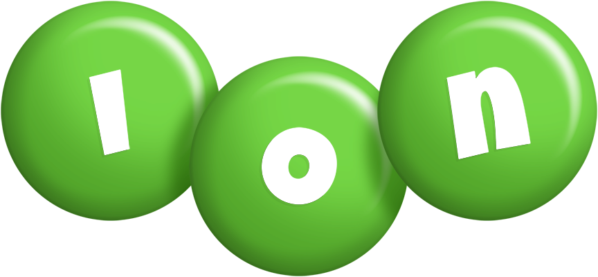 Ion candy-green logo