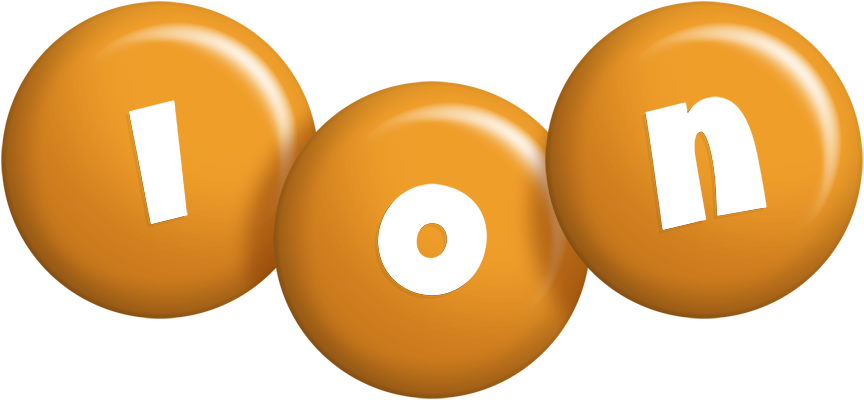 Ion candy-orange logo