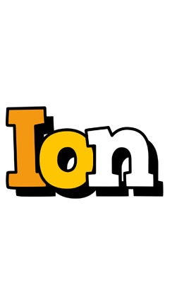 Ion cartoon logo