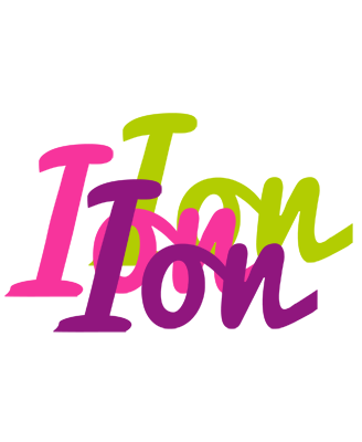 Ion flowers logo