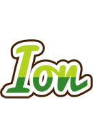 Ion golfing logo