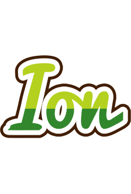 Ion golfing logo