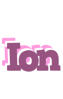 Ion relaxing logo