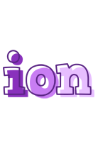 Ion sensual logo