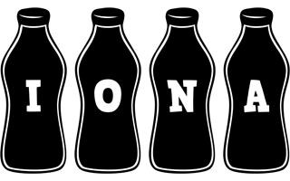 Iona bottle logo