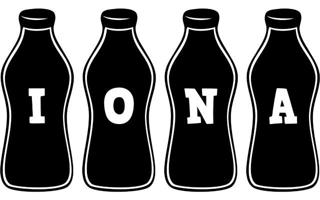 Iona bottle logo
